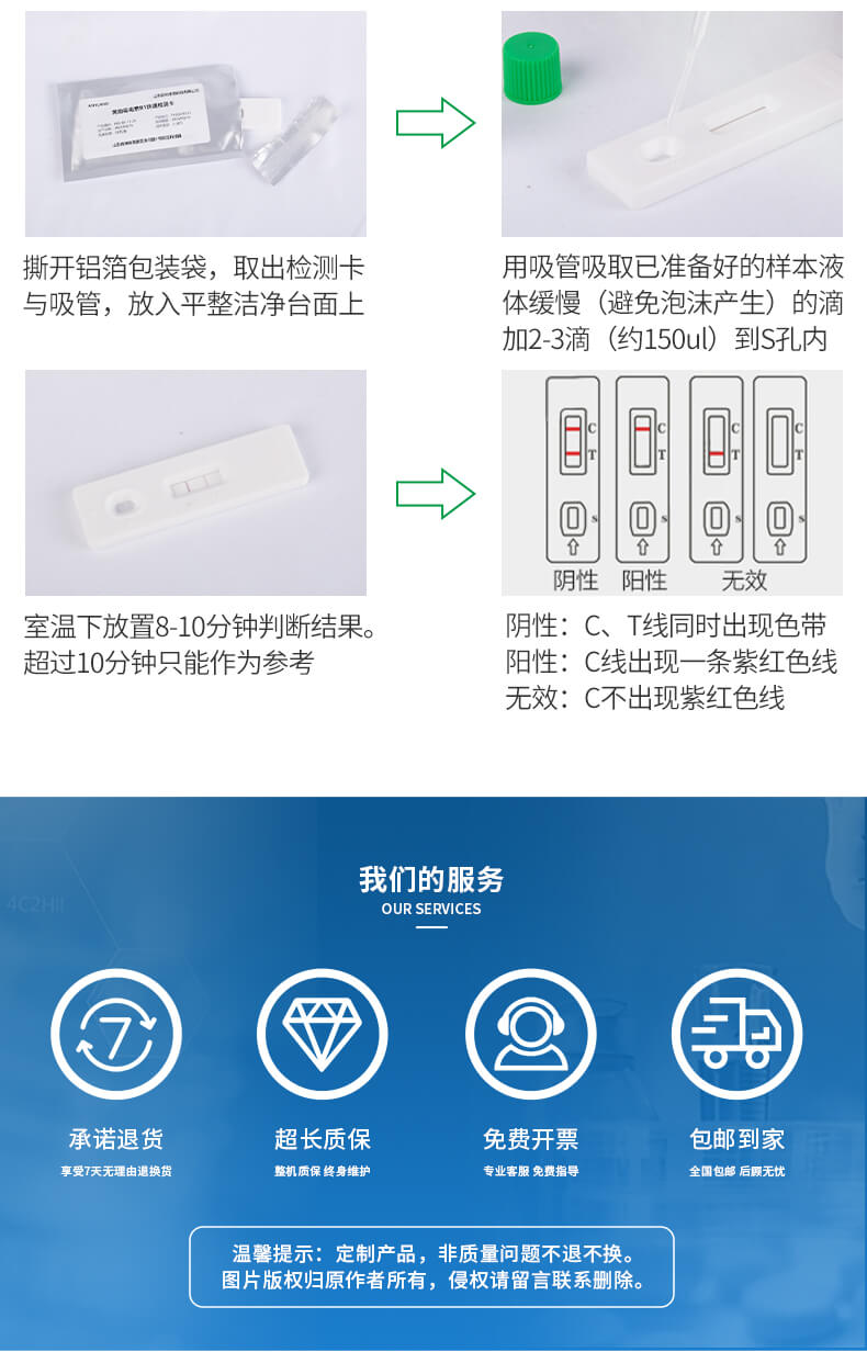 黃曲霉毒素B1檢測(cè)卡操作步驟