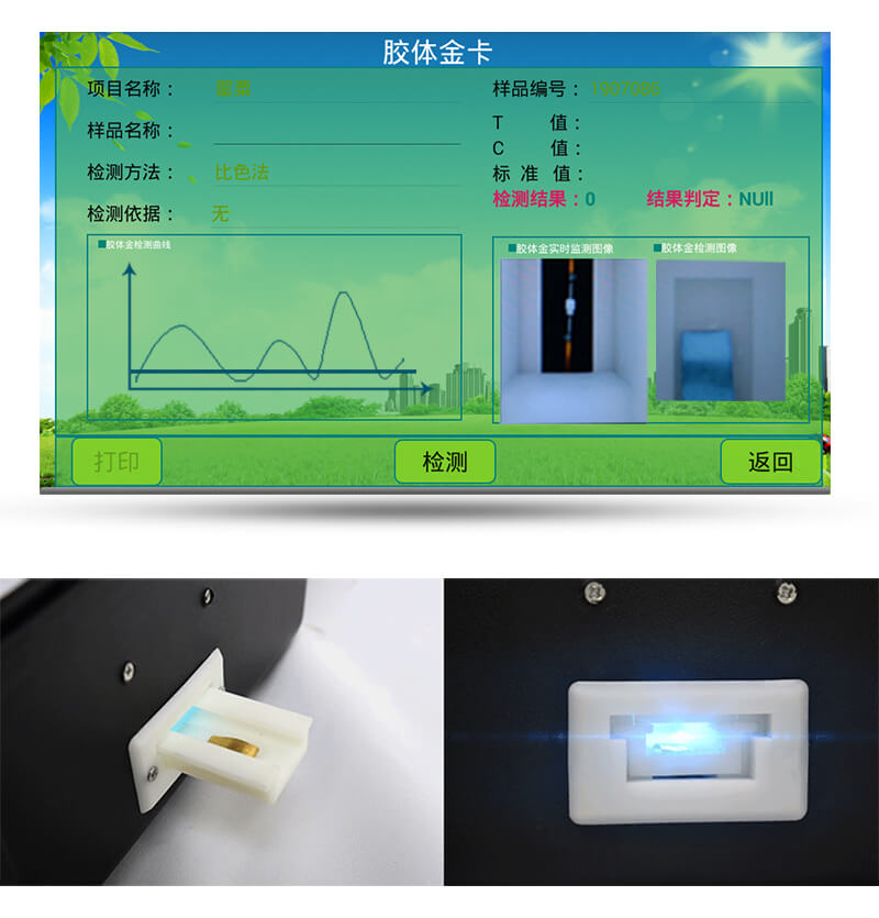 膠體金檢測(cè)模式